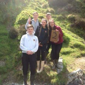 L5 Geographers at Carding Mill Valley